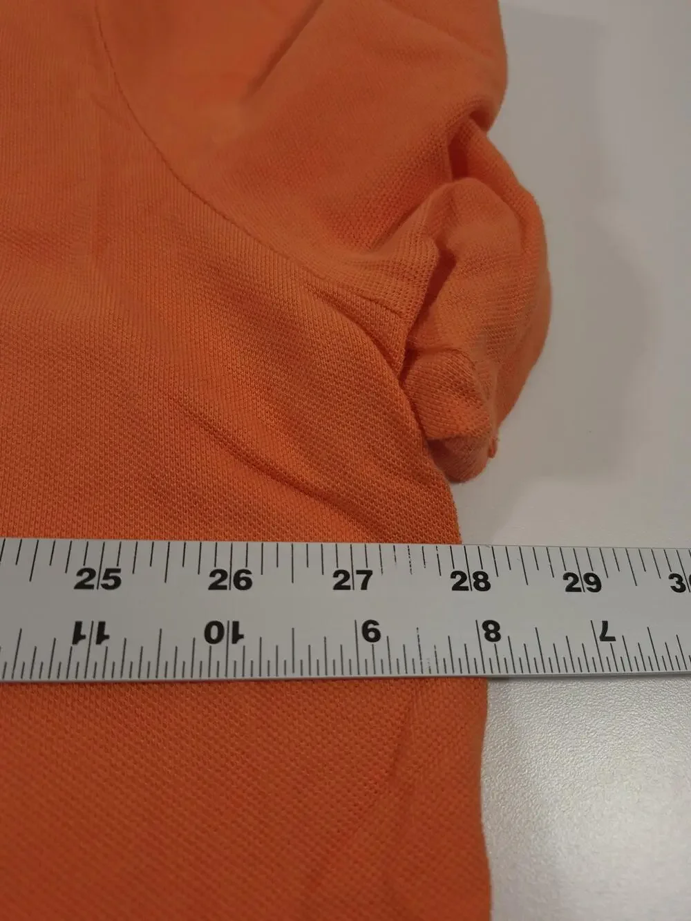 Polo Ralph Lauren Polo Shirt Mens 2XL Orange Classic Fit Cotton Pony Logo